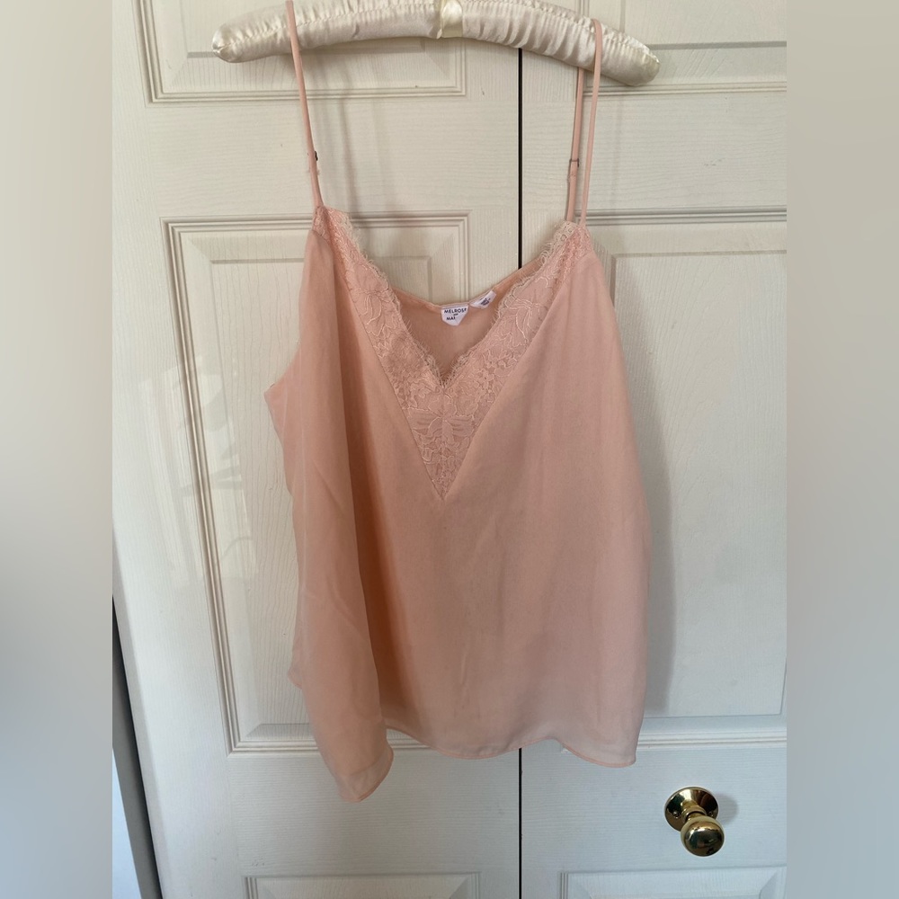 Melrose & Market blush lace cami